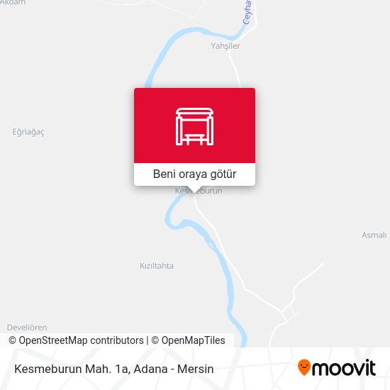Kesmeburun Mah. 1a harita