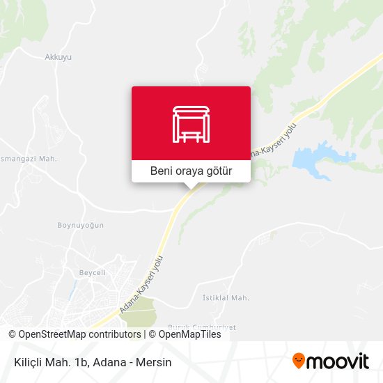 Kiliçli Mah. 1b harita