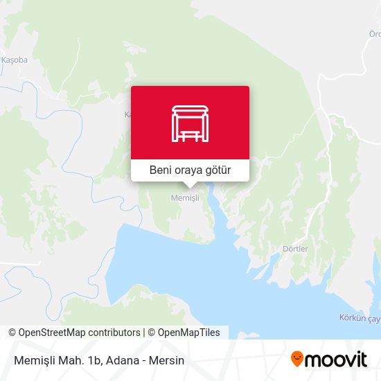 Memişli Mah. 1b harita
