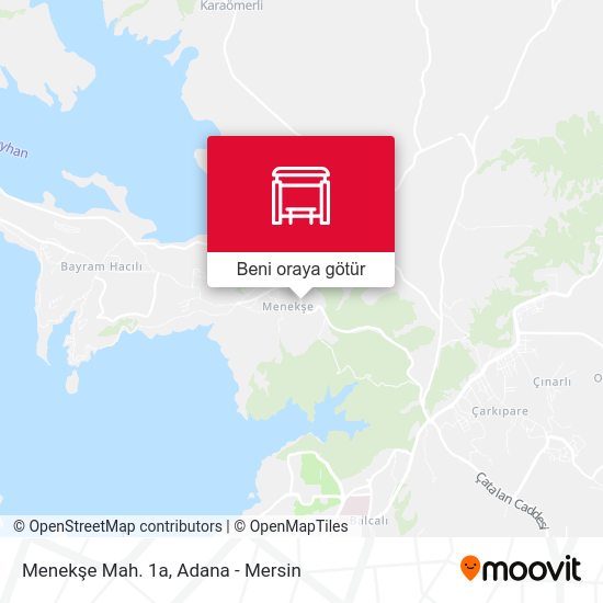 Menekşe Mah. 1a harita