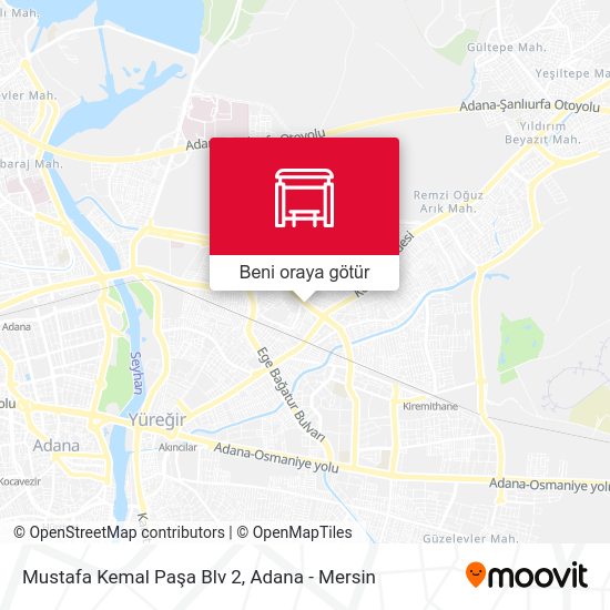 Mustafa Kemal Paşa Blv 2 harita
