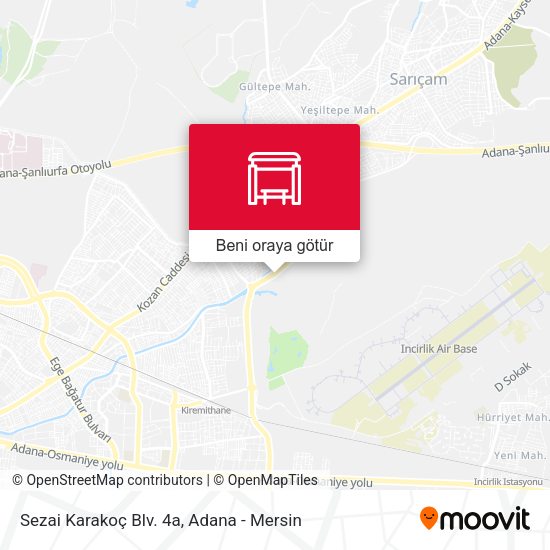Sezai Karakoç Blv. 4a harita