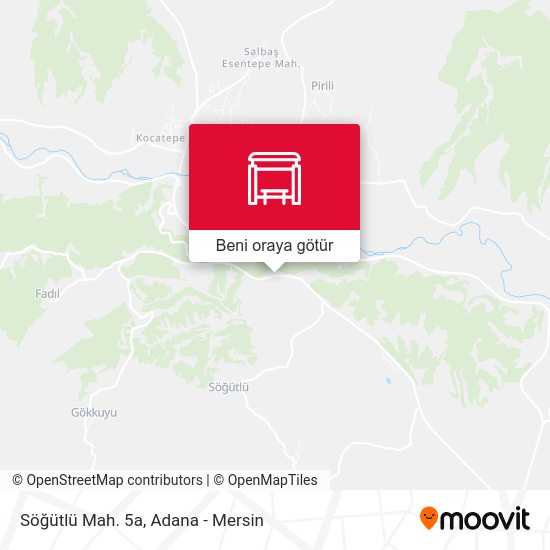 Söğütlü Mah. 5a harita