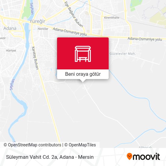 Süleyman Vahit Cd. 2a harita