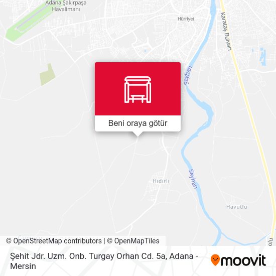 Şehit Jdr. Uzm. Onb. Turgay Orhan Cd. 5a harita