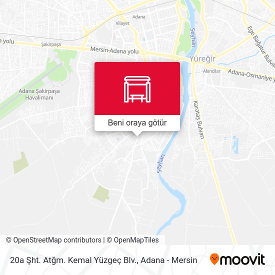 20a Şht. Atğm. Kemal Yüzgeç Blv. harita