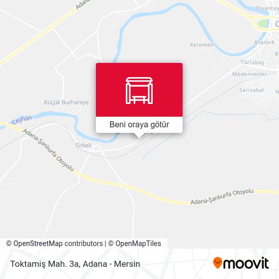 Toktamiş Mah. 3a harita