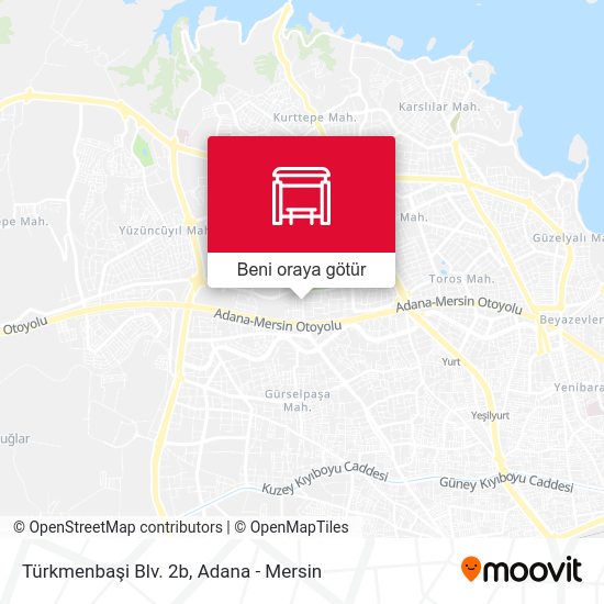 Türkmenbaşi Blv. 2b harita
