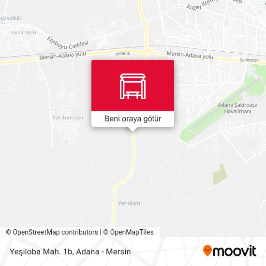 Yeşiloba Mah. 1b harita