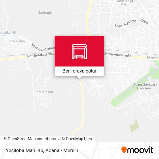 Yeşiloba Mah. 4b harita