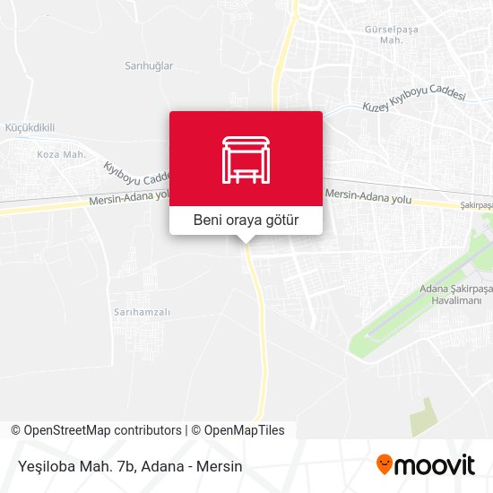 Yeşiloba Mah. 7b harita