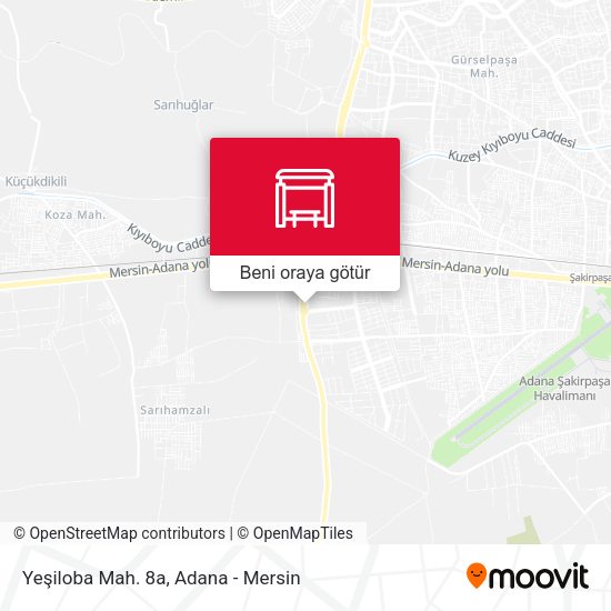 Yeşiloba Mah. 8a harita