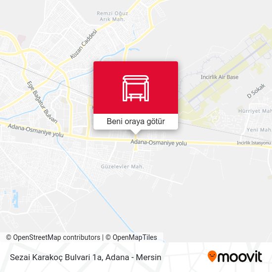 Sezai Karakoç Bulvari 1a harita