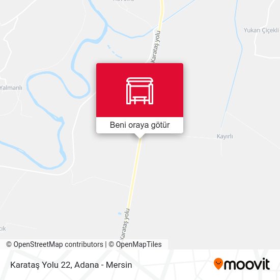 Karataş Yolu 22 harita