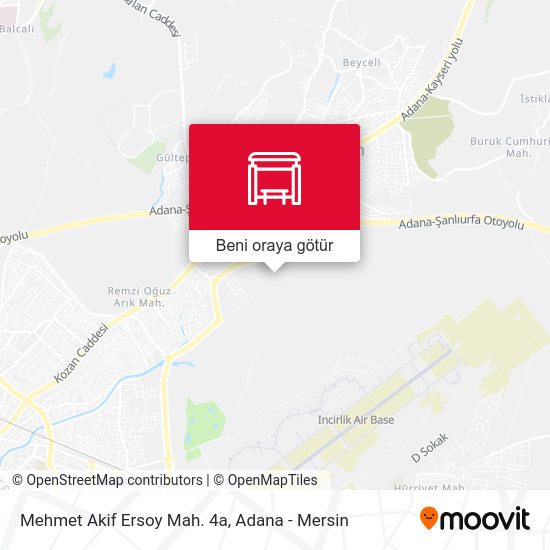 Mehmet Akif Ersoy Mah. 4a harita