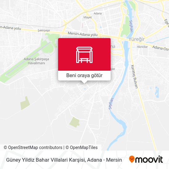 Güney Yildiz Bahar Villalari Karşisi harita