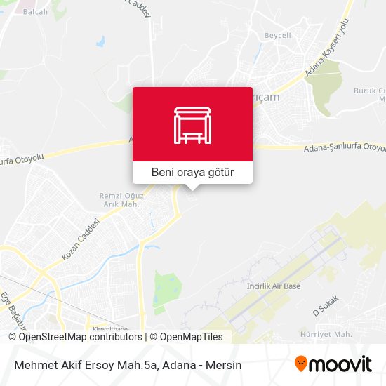 Mehmet Akif Ersoy Mah.5a harita