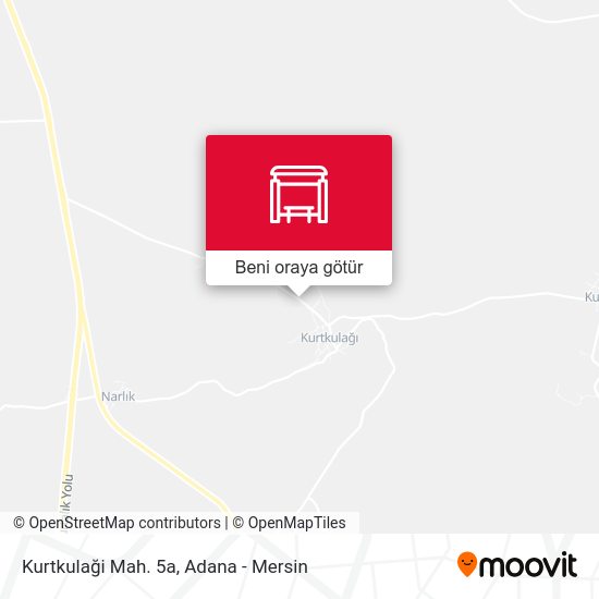 Kurtkulaği Mah. 5a harita