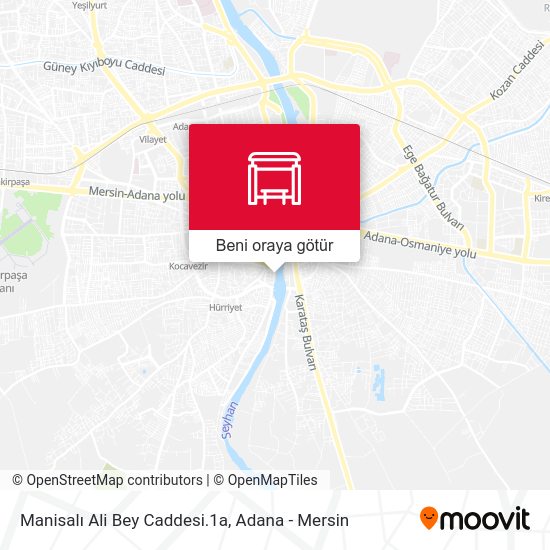 Manisalı Ali Bey Caddesi.1a harita