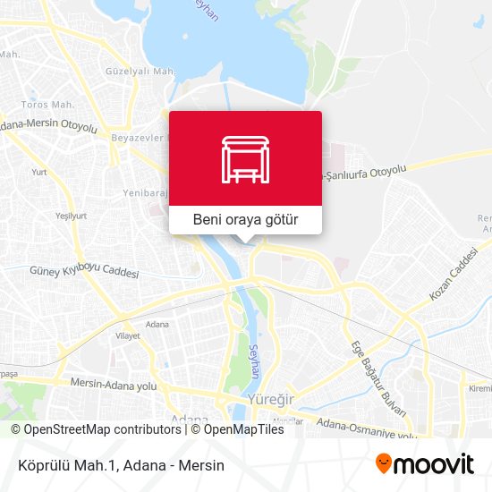 Köprülü Mah.1 harita