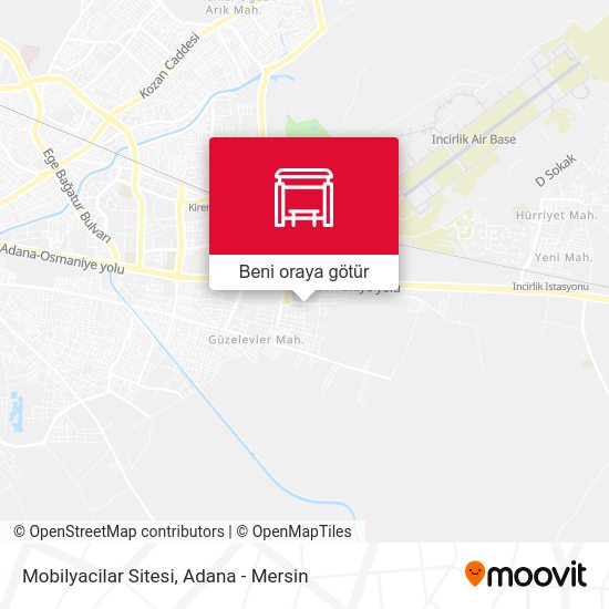 Mobilyacilar Sitesi harita
