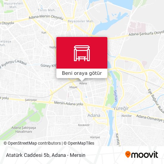 Atatürk Caddesi 5b harita