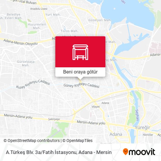 A.Türkeş Blv. 3a / Fatih İstasyonu harita