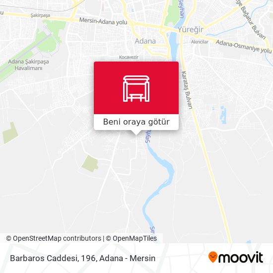 Barbaros Caddesi, 196 harita