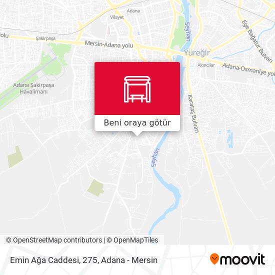 Emin Ağa Caddesi, 275 harita