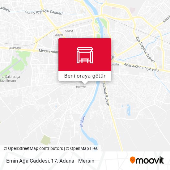 Emin Ağa Caddesi, 17 harita