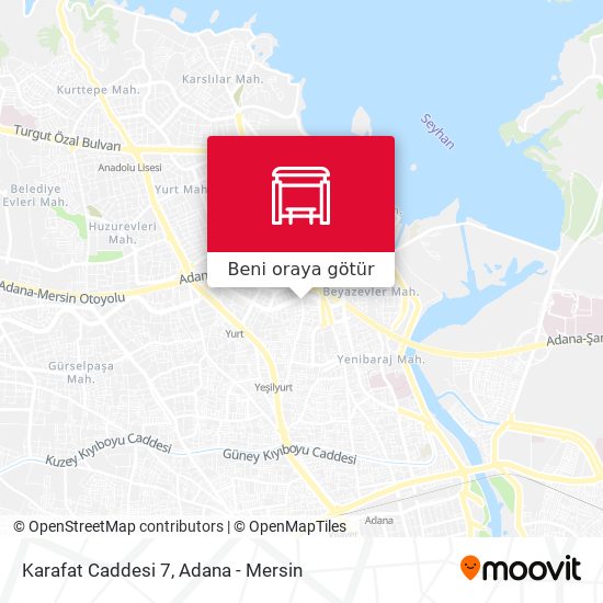 Karafat Caddesi 7 harita