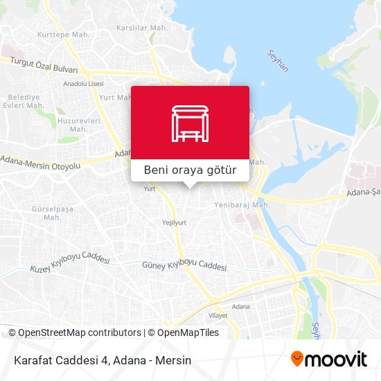 Karafat Caddesi 4 harita