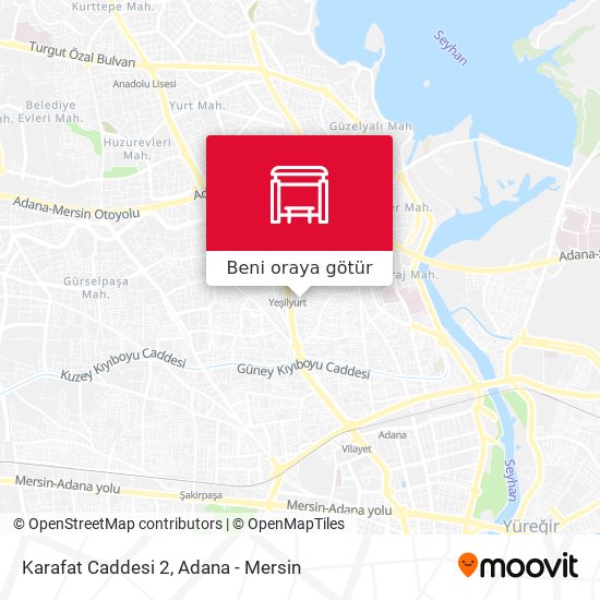 Karafat Caddesi 2 harita