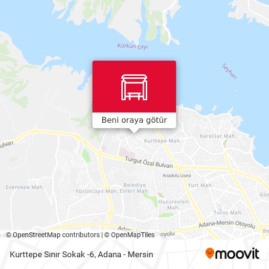 Kurttepe Sınır Sokak -6 harita