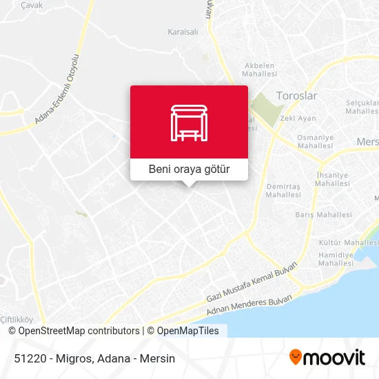 51220 - Migros harita