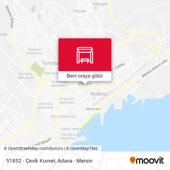 51852 - Çevik Kuvvet harita