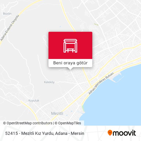 52415 - Mezitli Kız Yurdu harita