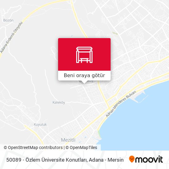 50089 - Özlem Üniversite Konutları harita