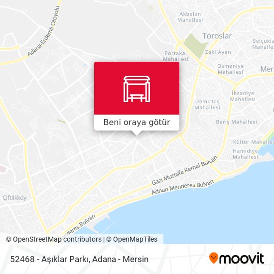 52468 - Aşıklar Parkı harita