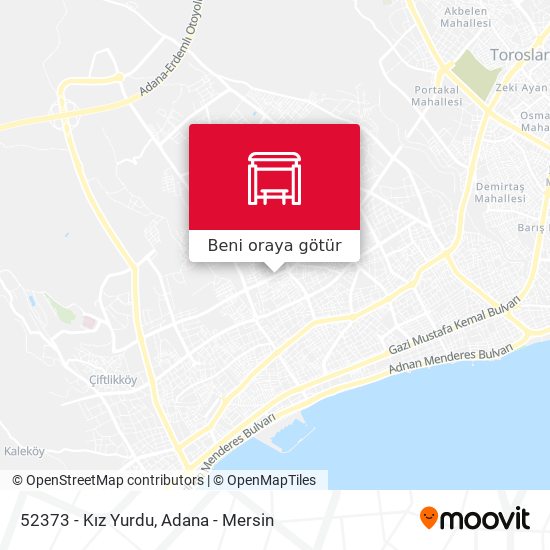 52373 - Kız Yurdu harita