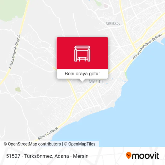 51527 - Türksönmez harita