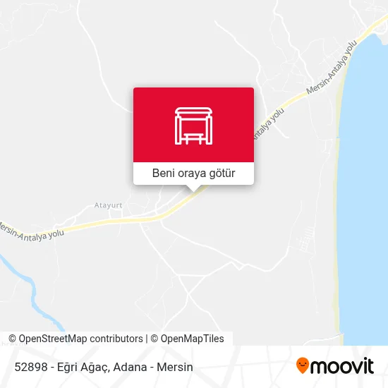 52898 - Eğri Ağaç harita