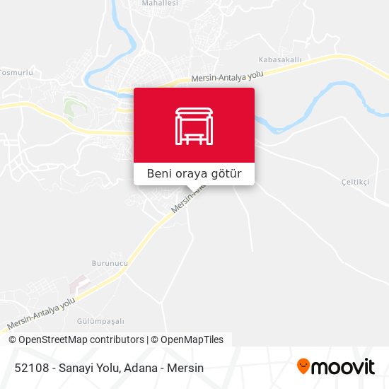 52108 - Sanayi Yolu harita