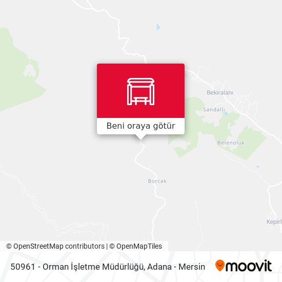 50961 - Orman İşletme Müdürlüğü harita