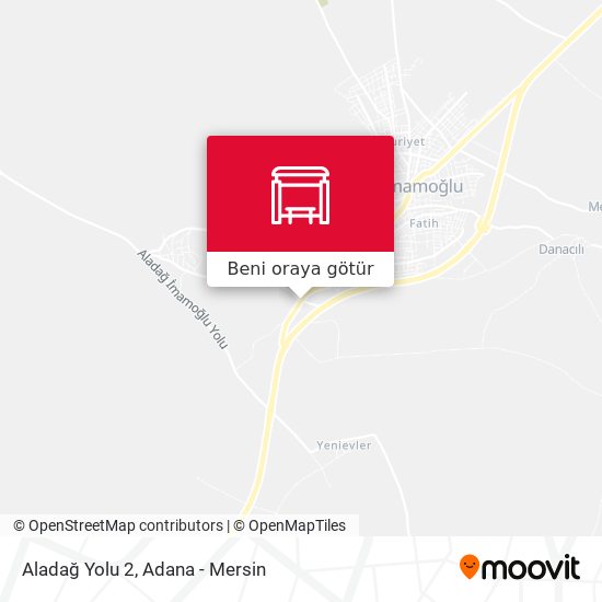 Aladağ Yolu 2 harita