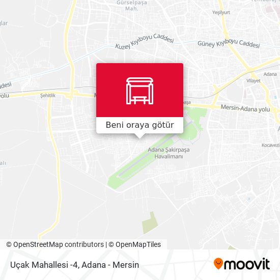 Uçak Mahallesi -4 harita