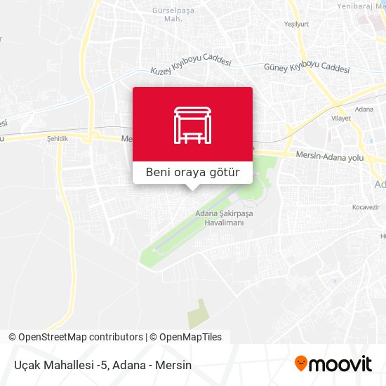 Uçak Mahallesi -5 harita