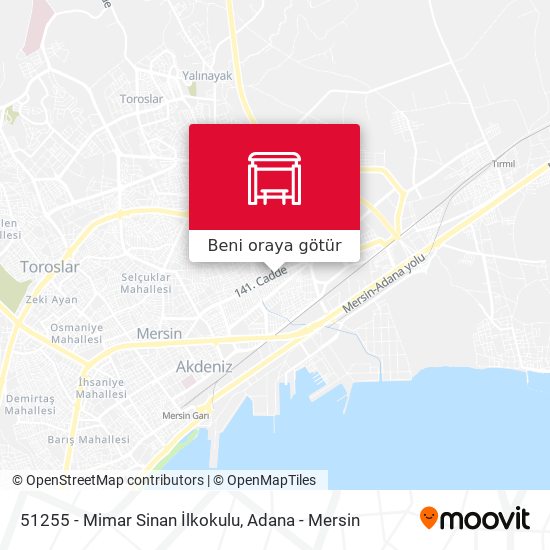 51255 - Mimar Sinan İlkokulu harita