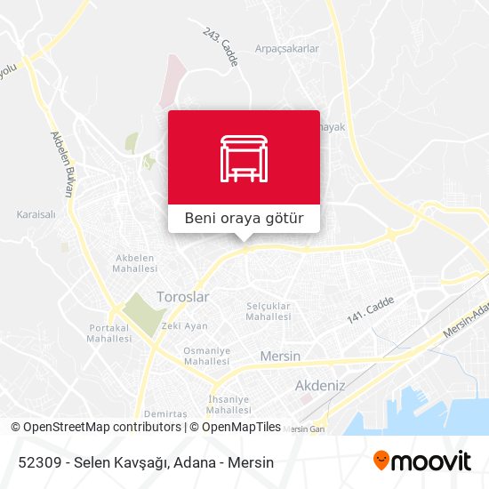 52309 - Selen Kavşağı harita