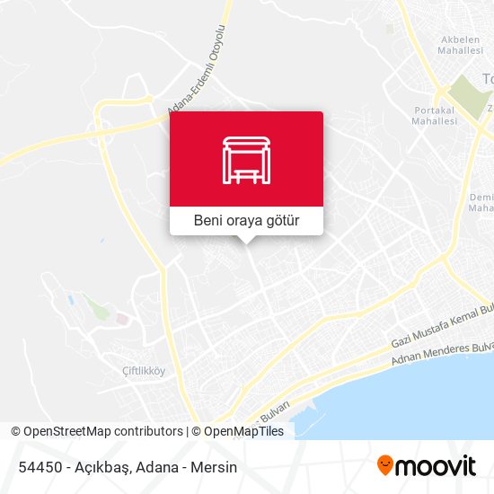 54450 - Açıkbaş harita